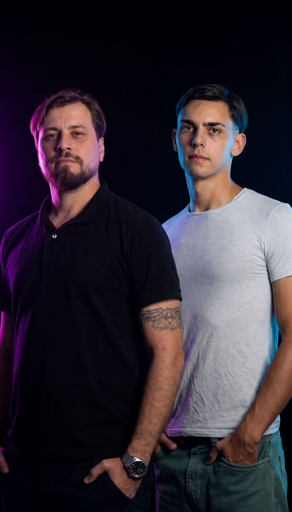 Vinicius Viana e Filippo Zubiolo, diretores da Fora de Centro.
